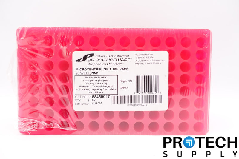 Load image into Gallery viewer, 5/Pk SP Scienceware Microcentrifuge Tube Rack 96 Well J348052 NEW
