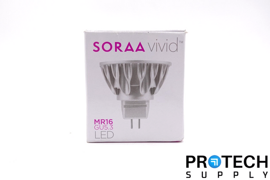 USED Soraa Vivid MR16 / LED Bulb GU5.3 2700K 25° / SM16-09-25D-927-03 + WARRANTY