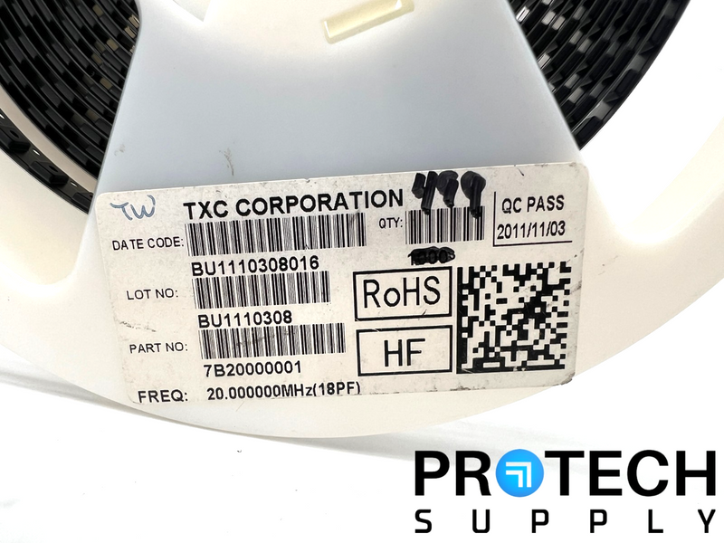 Load image into Gallery viewer, (506/Pk) TXC Corporation 7B20000001 Crystal 20MHz with WARRANTY
