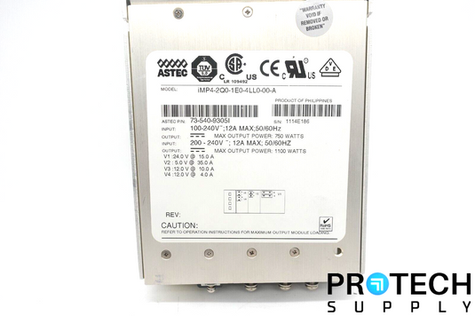Emerson Network Power iMP4-2Q0-1E0-4LL0-00-A Enclosed AC DC Converter + WARRANTY