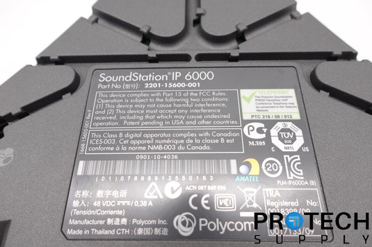 Polycom IP6000 SoundStation Conference Phone with WARRANTY