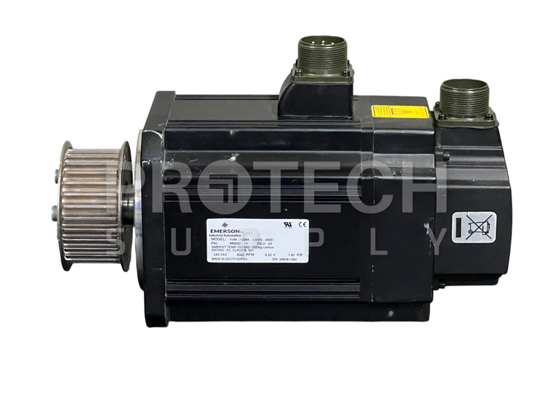 Load image into Gallery viewer, Emerson XVM-13068-CBNS-0000 Servo Motor 3000RPM 240VAC 9.23A GUARANTEED
