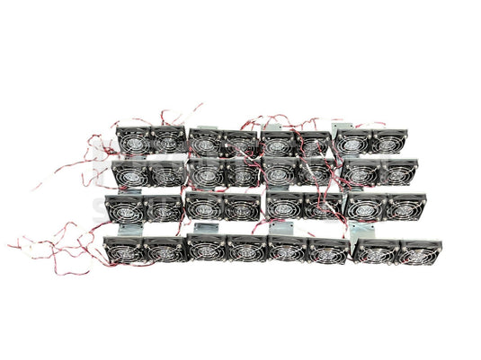 (Lot of 16) x2 Delta EFB0612HHA DC Brushless Cooling Fan 12V + Bracket Assy