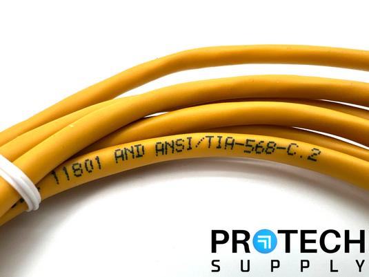 (Lot of 6) Assmann A-MCSP-80020/Y Modular Cable Plug to Plug 6.56' w/ WARRANTY