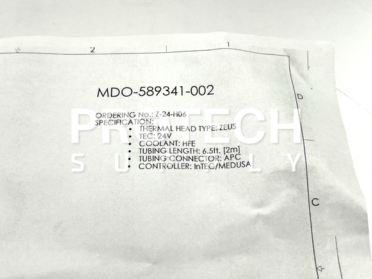 Intel ZEUS Semiconductor Thermal Head Assembly MDO-589341-002 with WARRANTY
