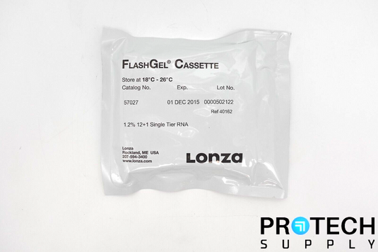 (Box of 9) Lonza 57027 FlashGel RNA Cassette 12+1 Single-Tier NEW with WARRANTY