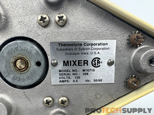 Barnstead / ThermolyneM16715 Mixer Type 16700 Maxi Mix 1 with WARRANTY