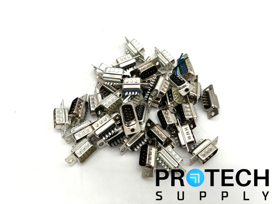 (38/Pk) Assmann A-DS 09 LL/Z 9 Position D-Sub Plug Connector with WARRANTY