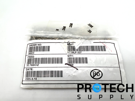 (650/Pk) Fox Electronics NC26LF-327 Crystal Cylindrical Can 50kOhms w/ WARRANTY