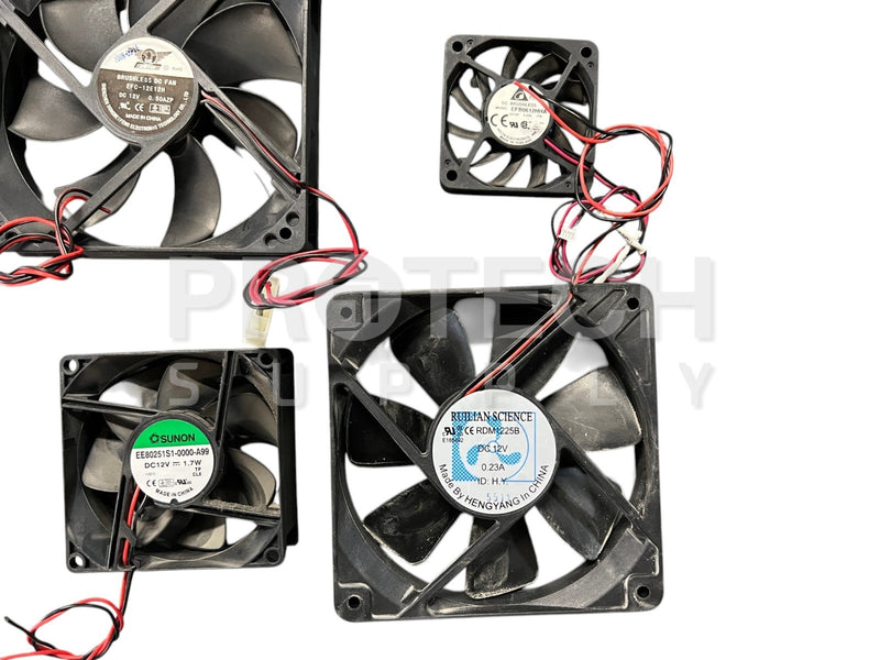 Load image into Gallery viewer, (Lot of 16) Misc Cooling Fan Super Fan / Nidec / Ruilian Science / Suson / Delta
