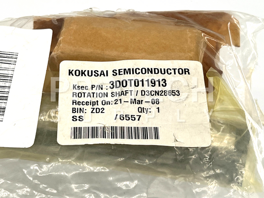 Kokusai Semiconductor 3D0T011913 Rotation Shaft + NB Linear Bearing w/ WARRANTY