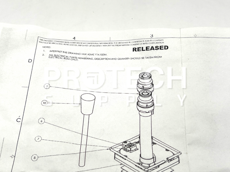 Load image into Gallery viewer, Intel ZEUS Semiconductor Thermal Head Assembly MDO-589341-002 with WARRANTY
