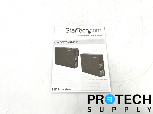 StarTech MCM110SC2P 10/100 MM Fiber to Ethernet Media Converter NEW w/ WARRANTY