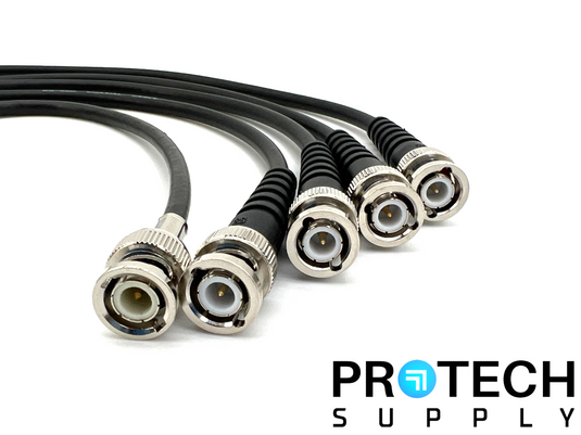 Lot of Misc Coaxial BNC Cable Connectors + Adapters with WARRANTY
