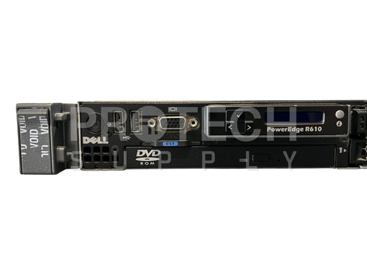Dell PowerEdge R610 Two Socket Rack Server with WARRANTY