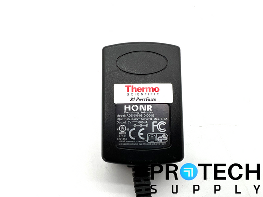 HONR ADS-5N-06 Switching Adapter Used for Thermo S1 Pipet Filler w/ WARRANTY