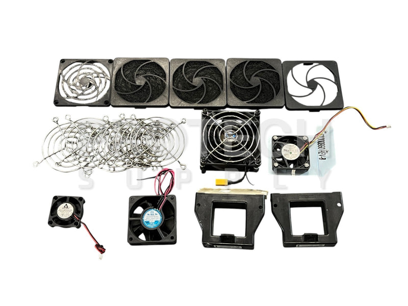 Load image into Gallery viewer, Lot of Misc Fan &amp; Accessories + 2x Tamura L34S1T0D15 Current Sensor
