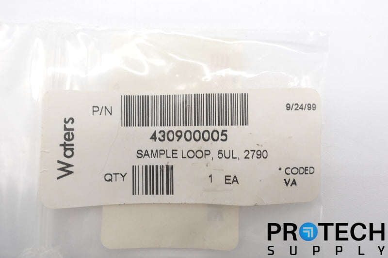 Load image into Gallery viewer, Rheodyne / Waters 5µL SS Sample Loop 30° 7755-020 430900005 NEW with WARRANTY
