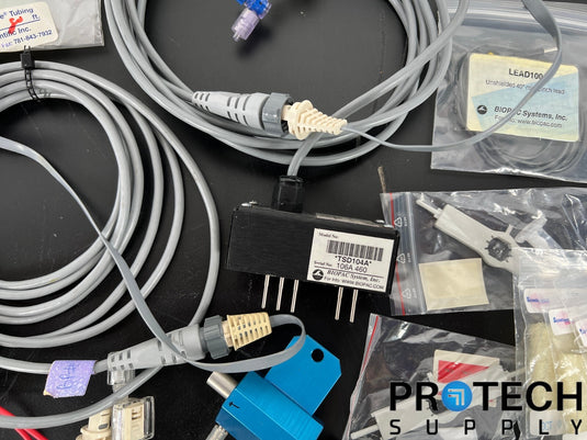 Lot of Misc Biopac Cables + Accessories