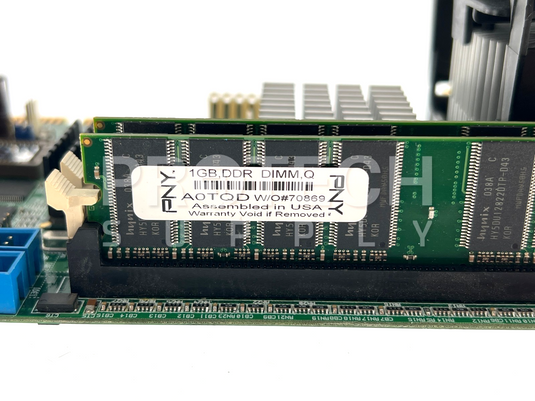 SINE 8456 Mother Board + Intel C91249-003 Heat Sink Assy GUARANTEED