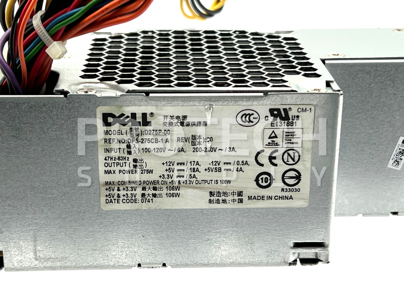 Load image into Gallery viewer, Dell D275P-00 Power Supply 275W with WARRANTY
