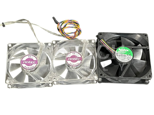 Lot of Misc PC Components Fan / DVD Drive / Board / Speaker  AS-IS
