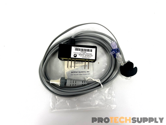 Biopac TSD104A Blood Pressure Transducer w/ Valve Pressure Sensor NEW w WARRANTY