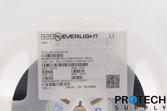 (1990/Reel) EVERLIGHT H110005232 Ultraviolet Emitter 405nm 2-SMD NEW