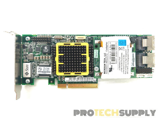 Sun 375-3536-02 SAS RAID Controller Card with Adaptec Battery with WARRNTY