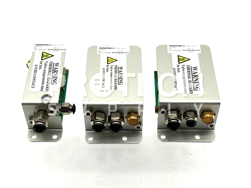 Load image into Gallery viewer, Lot of 3 PROPORTION AIR Pressure Control Valve PA825 / PA826 / PA827 GUARANTEED
