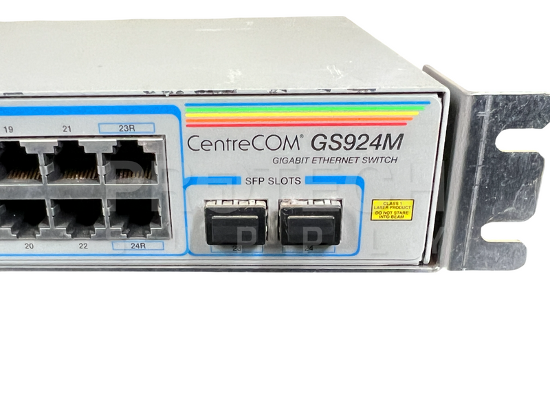 Load image into Gallery viewer, Allied Telesis CentreCOM GS924M Ethernet Switch + Power Cable with WARRANTY
