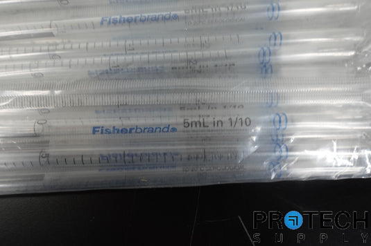 (100/Pc) Fisher 13-676-10H 5mL in 1/10mL Sterile Disposable Pipet NEW