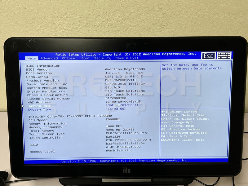 Load image into Gallery viewer, ELO ESY20X5 Touchscreen Computer System E353405 with WARRANTY
