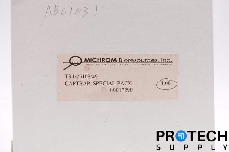 Load image into Gallery viewer, Box of 4 Michrom Bioresources Captrap Cartridge TR1/25108/49 with WARRANTY
