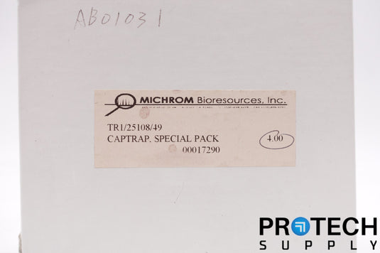 Box of 4 Michrom Bioresources Captrap Cartridge TR1/25108/49 with WARRANTY