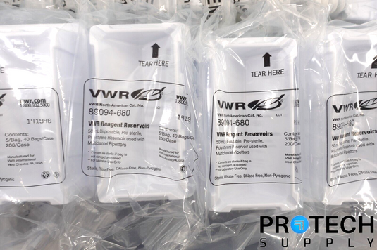 (Lot of 150) VWR & Phenix Reagent Pipetting Reservoir 50ml NEW w/ WARRANTY
