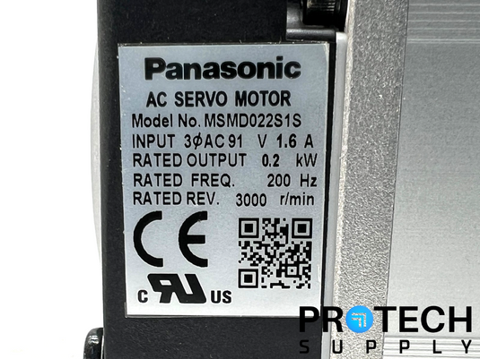 Panasonic MSMD022S1S AC Servo Motor NEW with WARRANTY