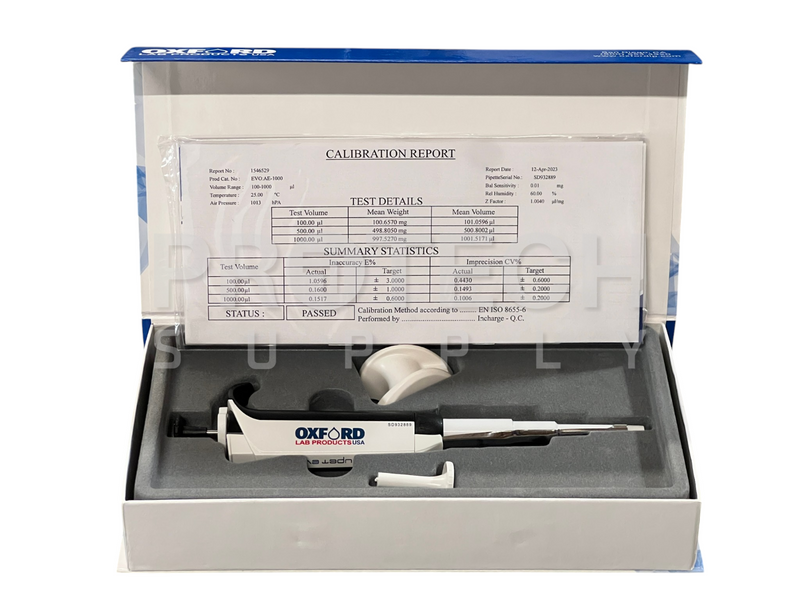 Load image into Gallery viewer, Oxford AE-1000 Accupet EVO Pipette 100-1000ul NEW GUARANTEED
