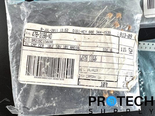 (Lot of Misc.) Ceramic Capacitors / Aluminum Capacitors / Resistors etc.