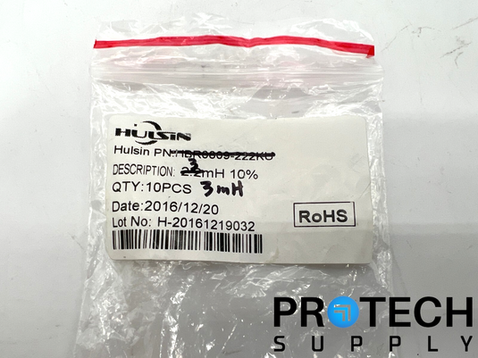 10/Pk Hulsin Capacitors 3mH 10% with WARANTY