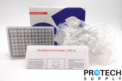 Eppendorf Combitips 0.05ml & 96 Micro Tip Rack NEW w/ WARRANTY