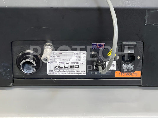 Allied TECHPREP 10-1000 Multiprep Polishing System & Head Assy + Polishing Glass