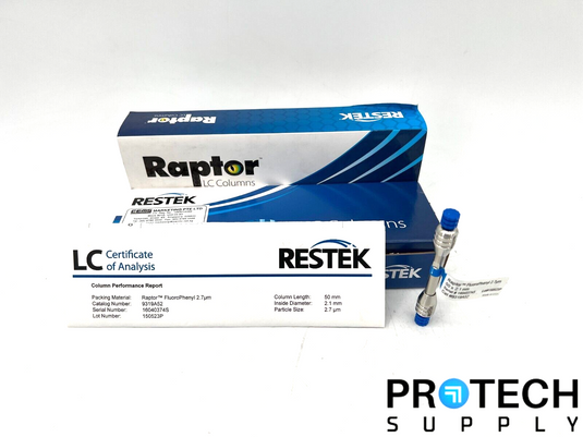 Raptor LC Column FluoroPhenyl 2.7um 50 x 2.1mm 9319A52 with WARRANTY