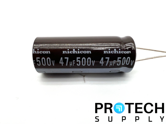 (10/Pk) Nichicon UCY2G470MHD Aluminum Capacitors 47µF 400V NEW with WARRANTY