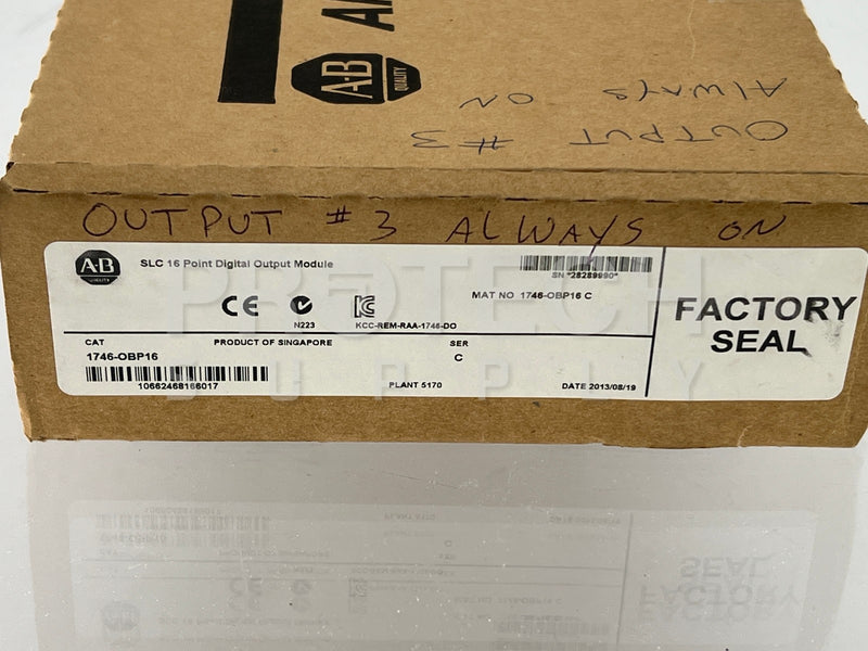 Load image into Gallery viewer, Allen-Bradley 1746-OBP16 SLC500 Output Module Ser C with WARRANTY

