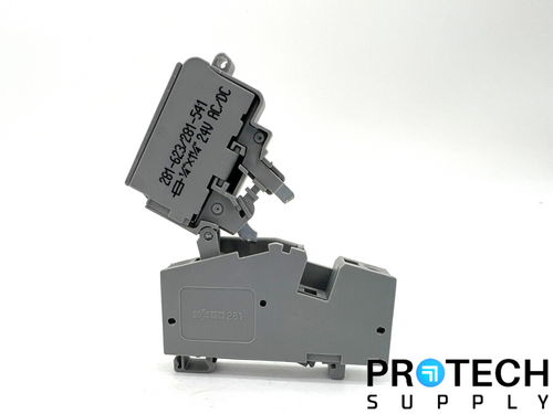 Wago 281-623/281-541 2-Conductor Fuse Terminal Block with WARRANTY