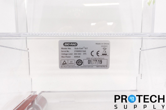 Bio-Rad Sub-Cell GT Gel DNA Electrophoresis System with WARRANTY