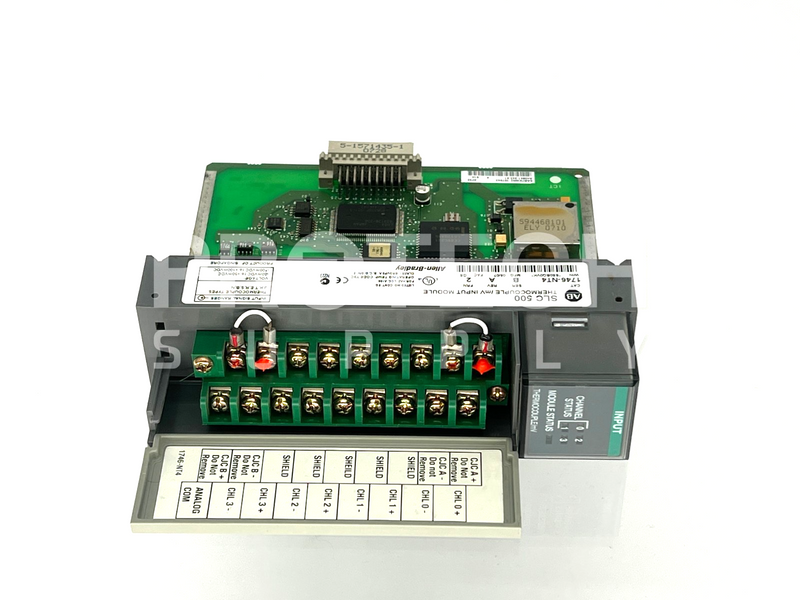 Load image into Gallery viewer, Allen-Bradley 1746-NT4 Ser B SLC 500 Thermocouple Input Module Rev A w/ WARRANTY

