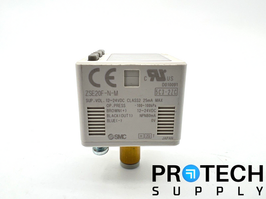 SMC ZSE20F-N-M Vacuum Pressure Switch with WARRANTY