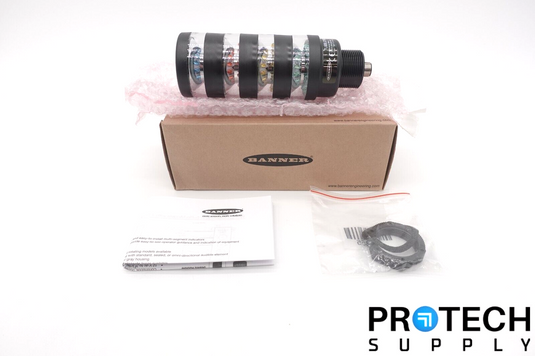 Banner Engineering TL50BLGYRBQ (26996) 50 MM LED Tower Light NEW with WARRANTY